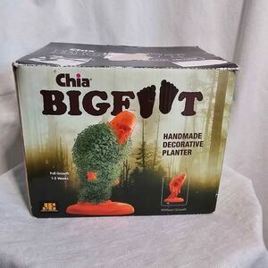Big Foot Chia Pet New In Box Rare Item Sasquatch Pacific Northwest Puget Sound